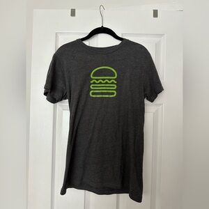 Shake Shack T-Shirt- Grey and Green